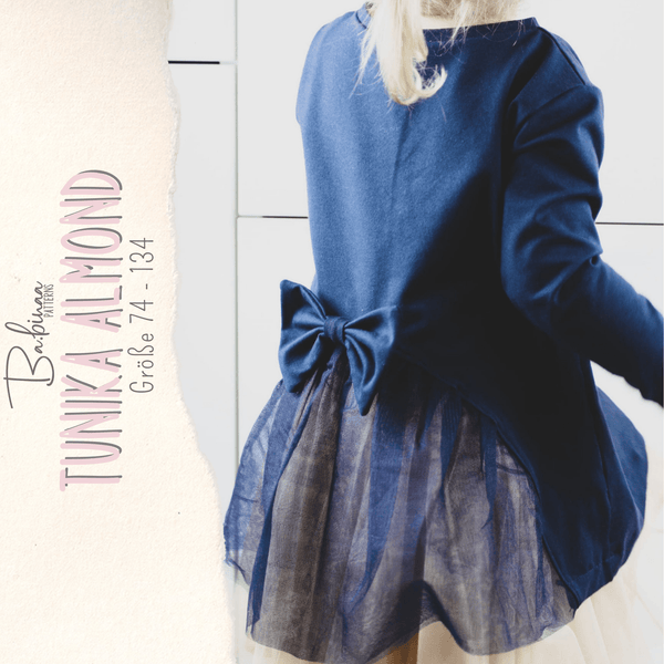 Tunika Almond – Tunika Schnittmuster Kinder A-Linie