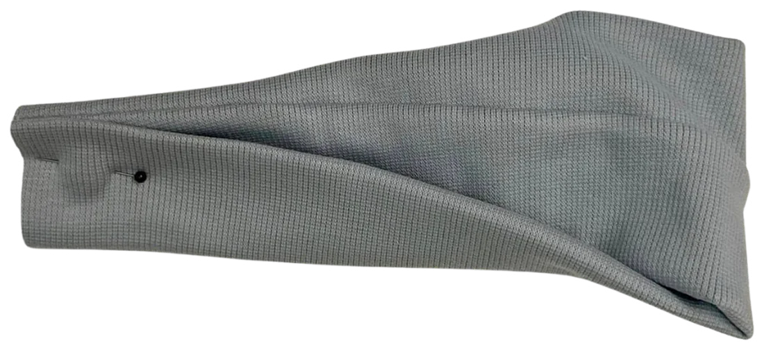 Fully folded twist headband before sewing